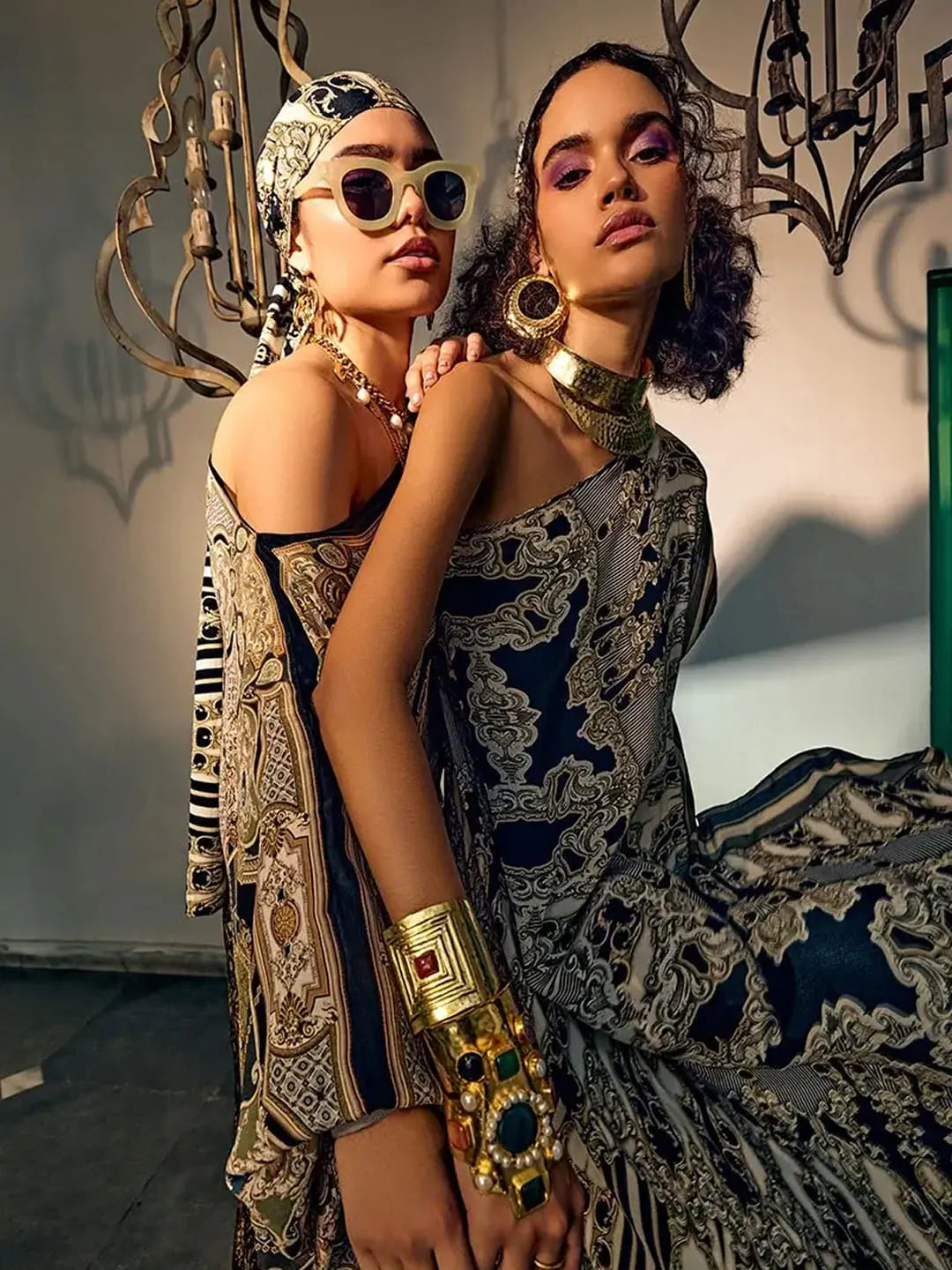Alisa kaftan dress