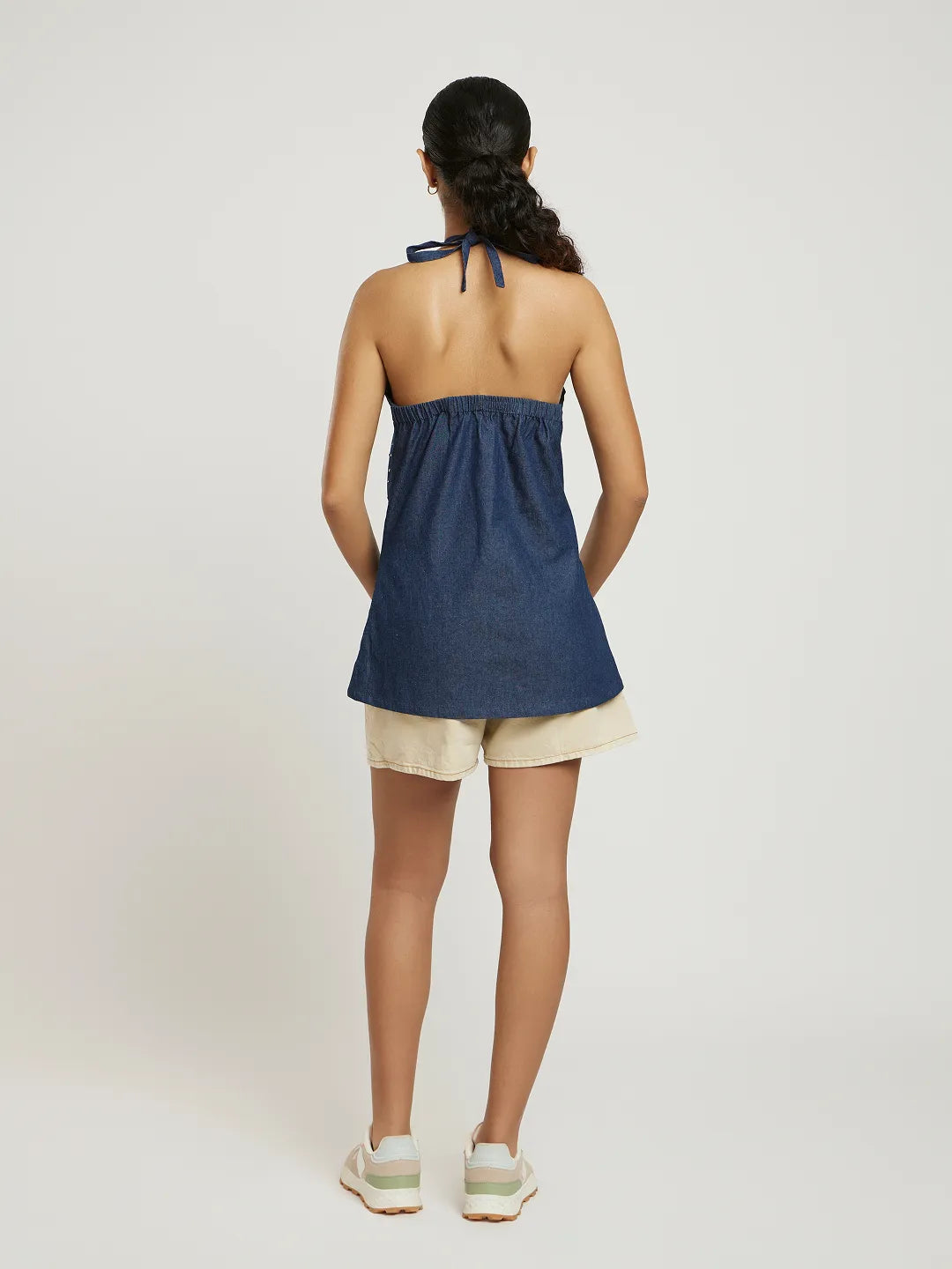 Sequence Halter Top