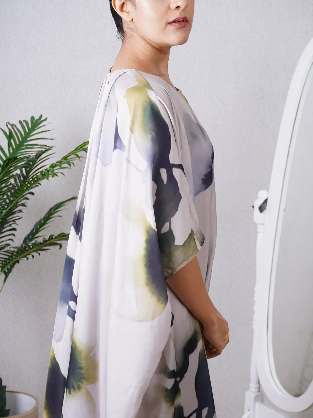 Green Kaftan Co-ord Set