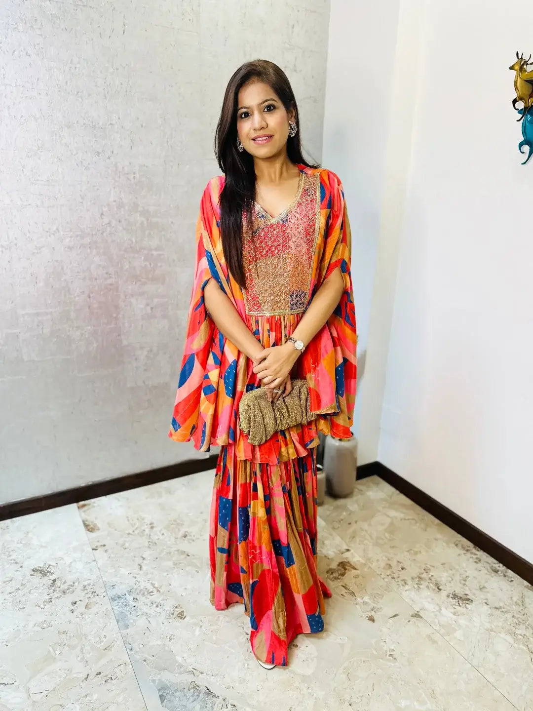 Vibrant Visage Sharara Set