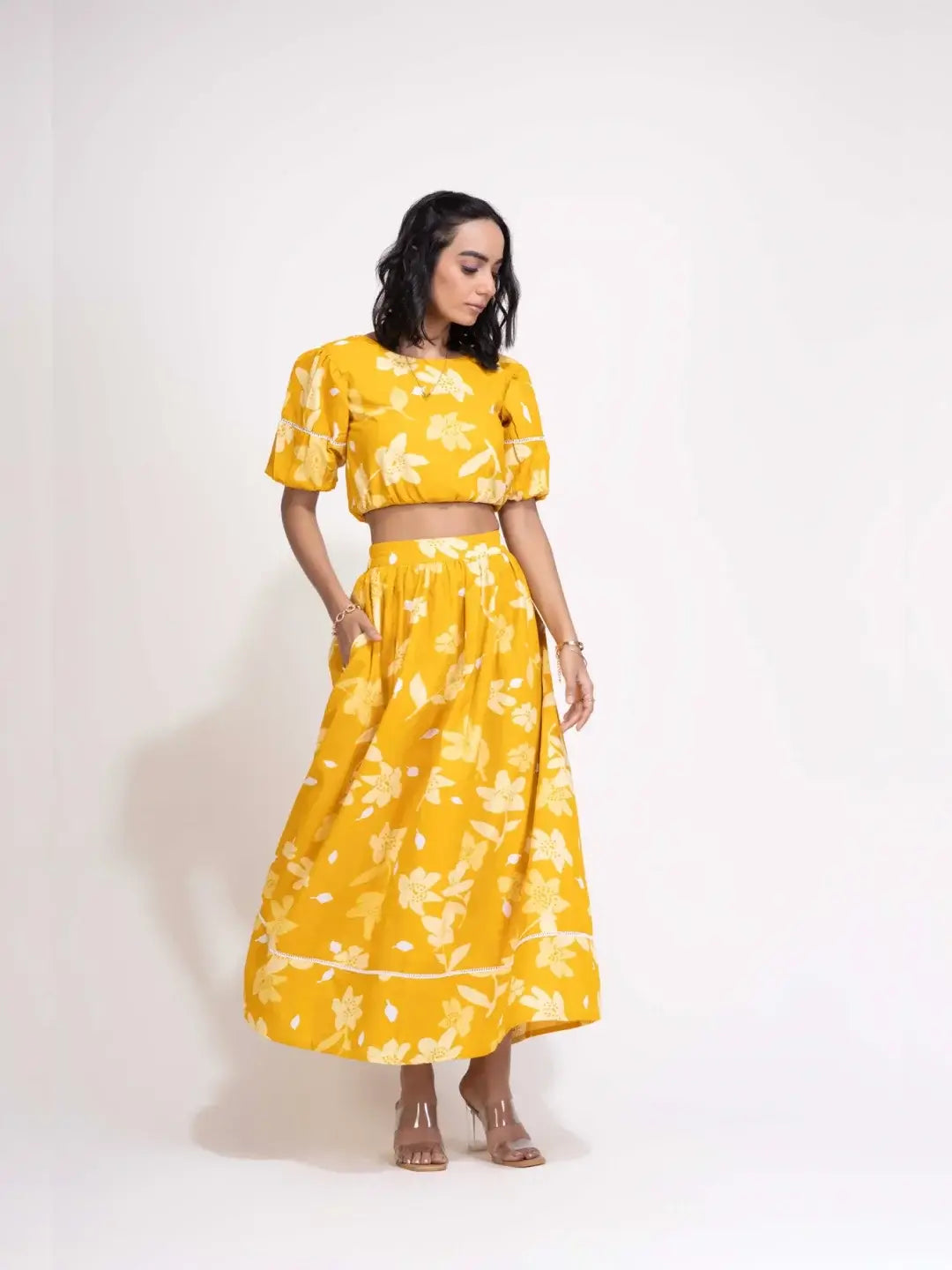 Marigold Set - Top and Skirt