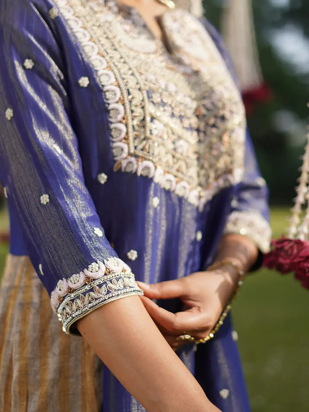 Blue Tissue Co-ord set