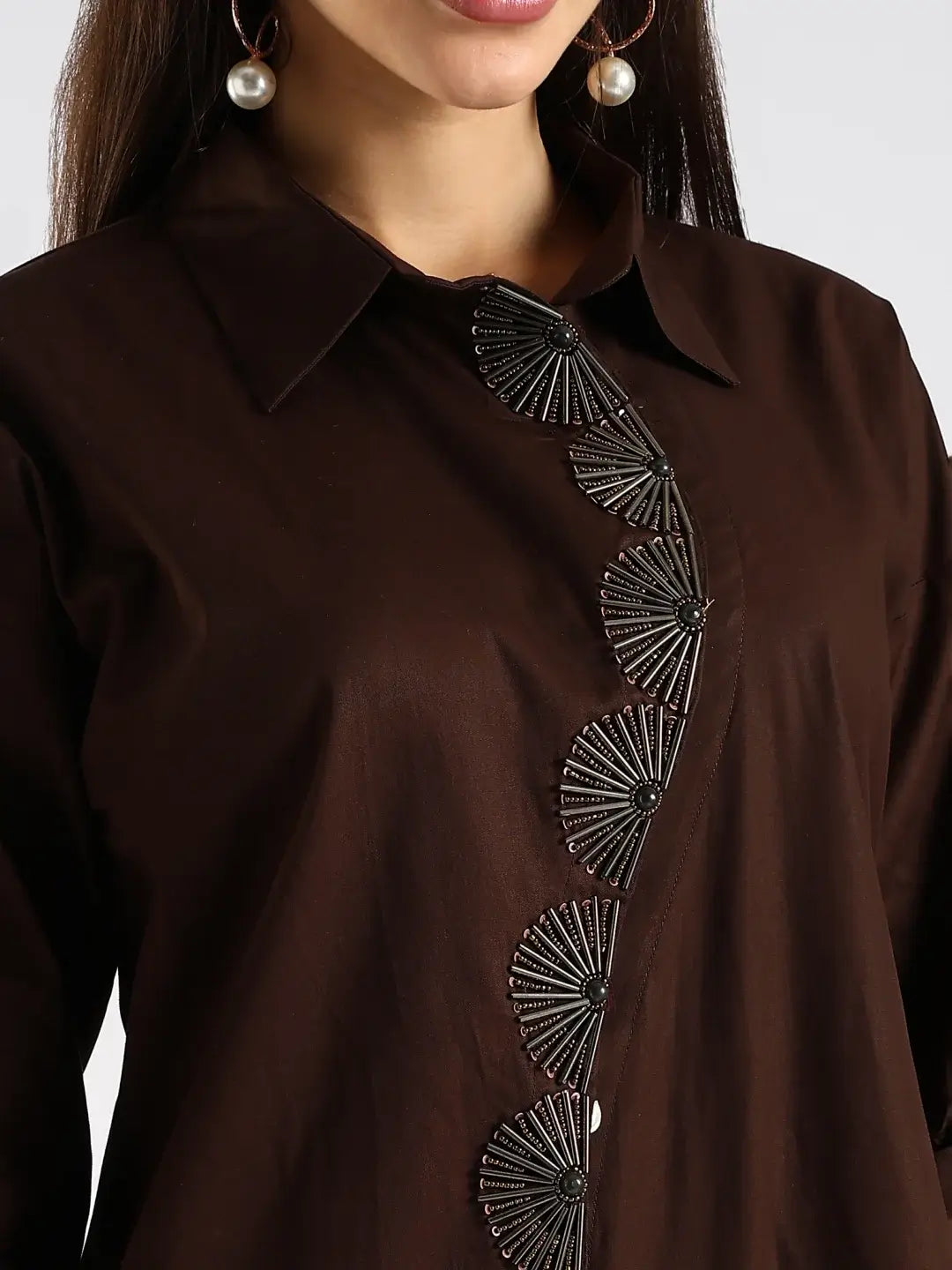 The Mocha Shirt Dress