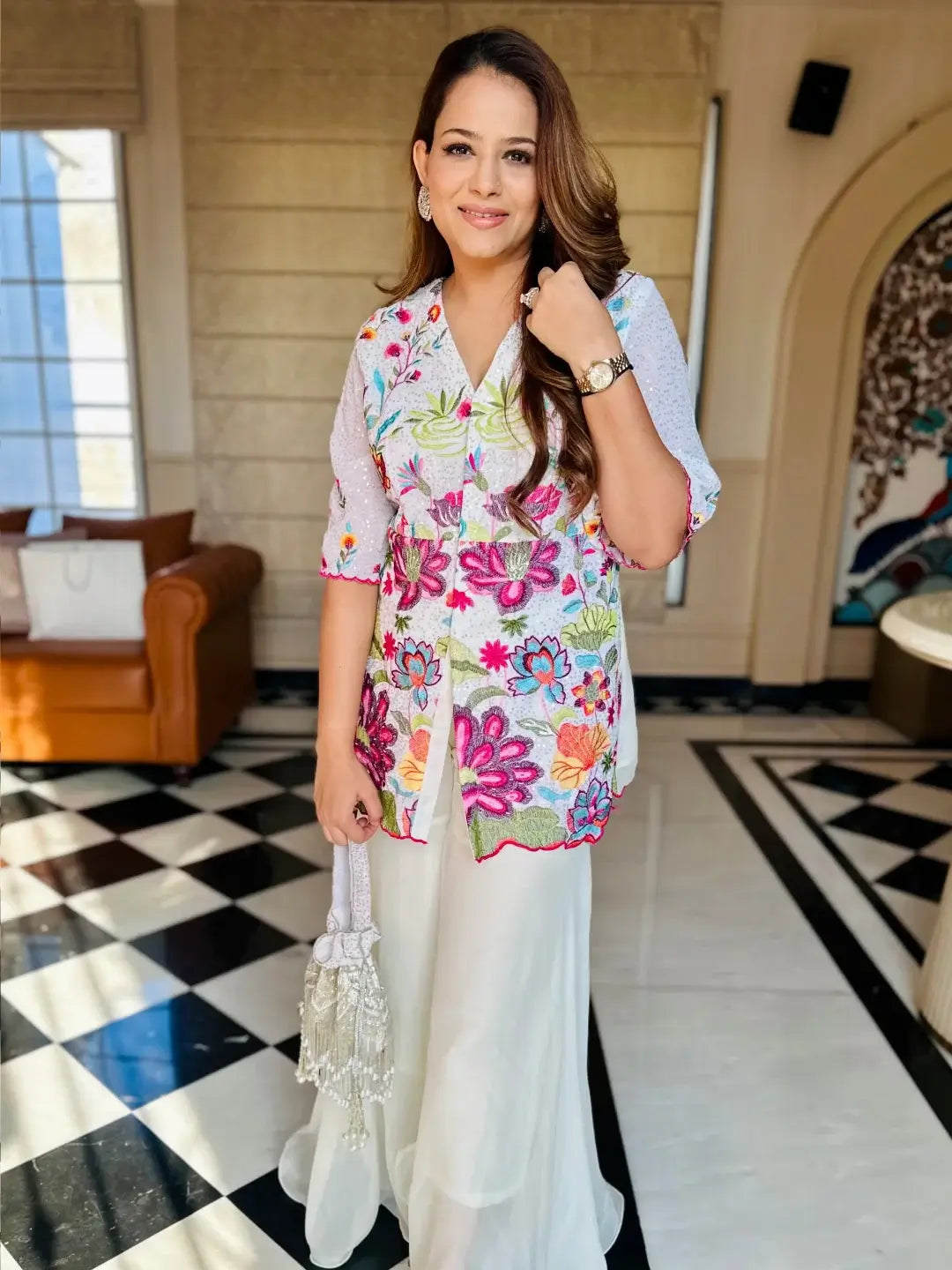 Blooming elegance co-ord set