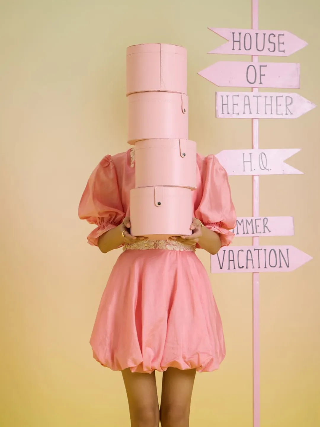 Bubblegum embroidered co-ord set
