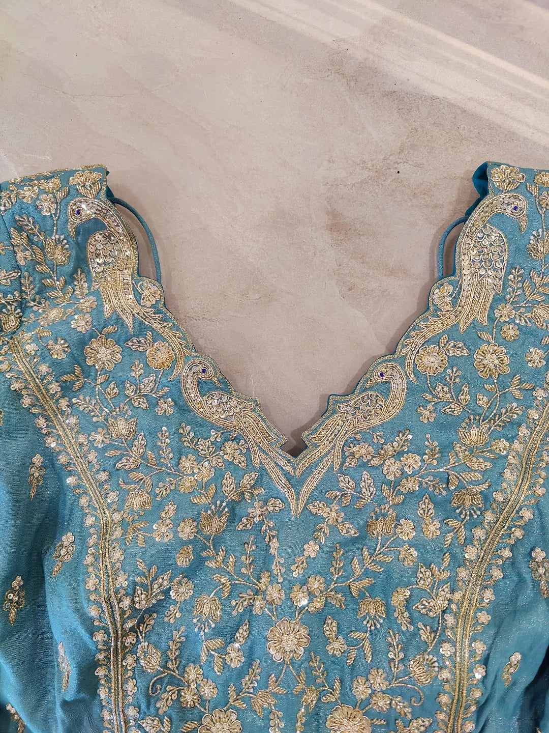 Kanjivaram and peacock lehenga