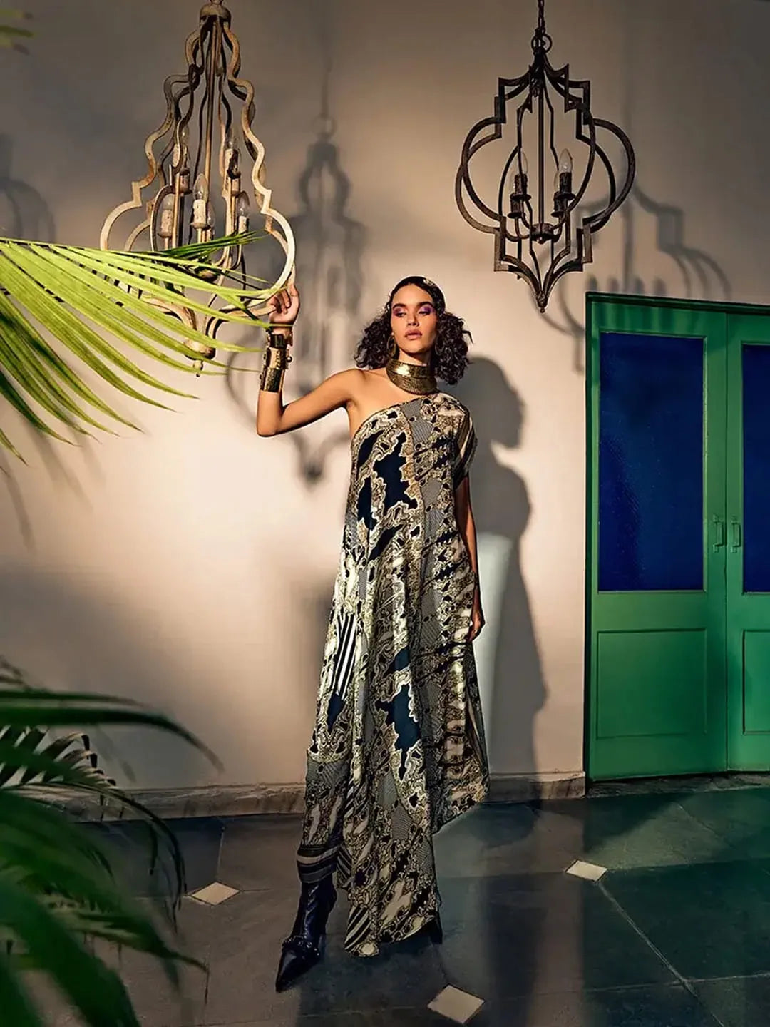 Alisa kaftan dress