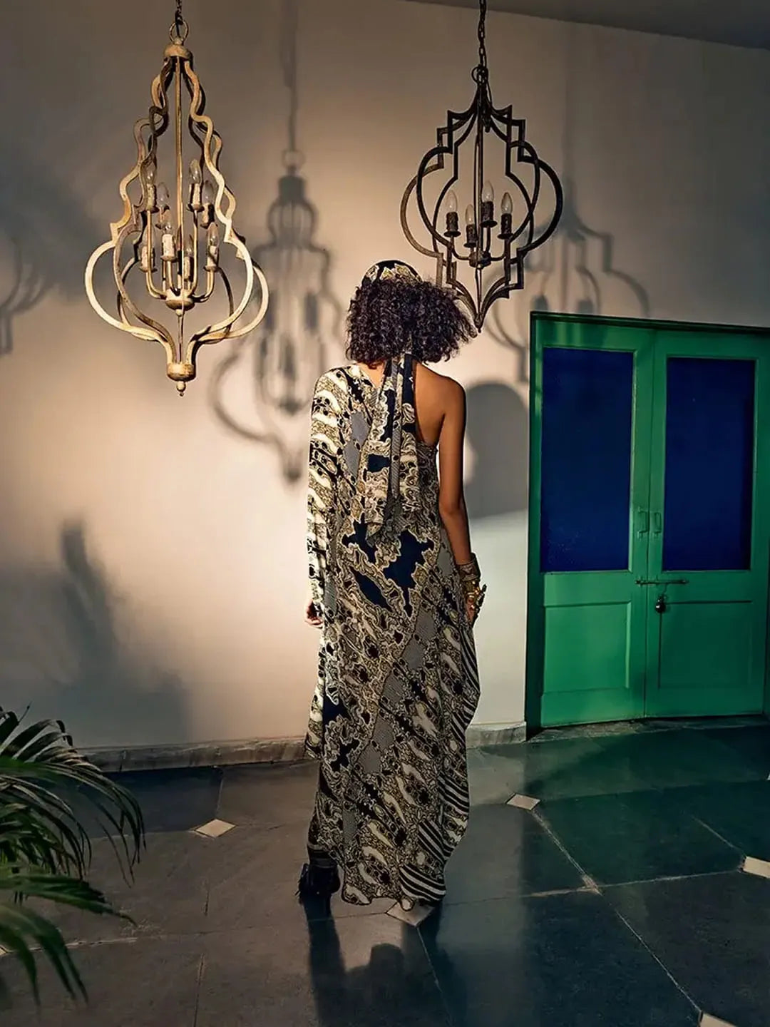 Alisa kaftan dress