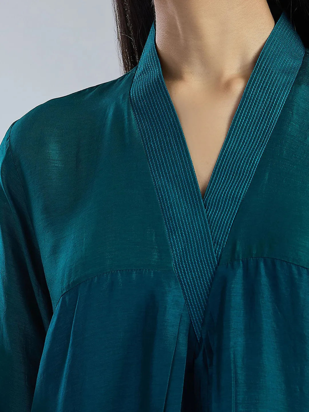 Blue X Purple 3D Kurta