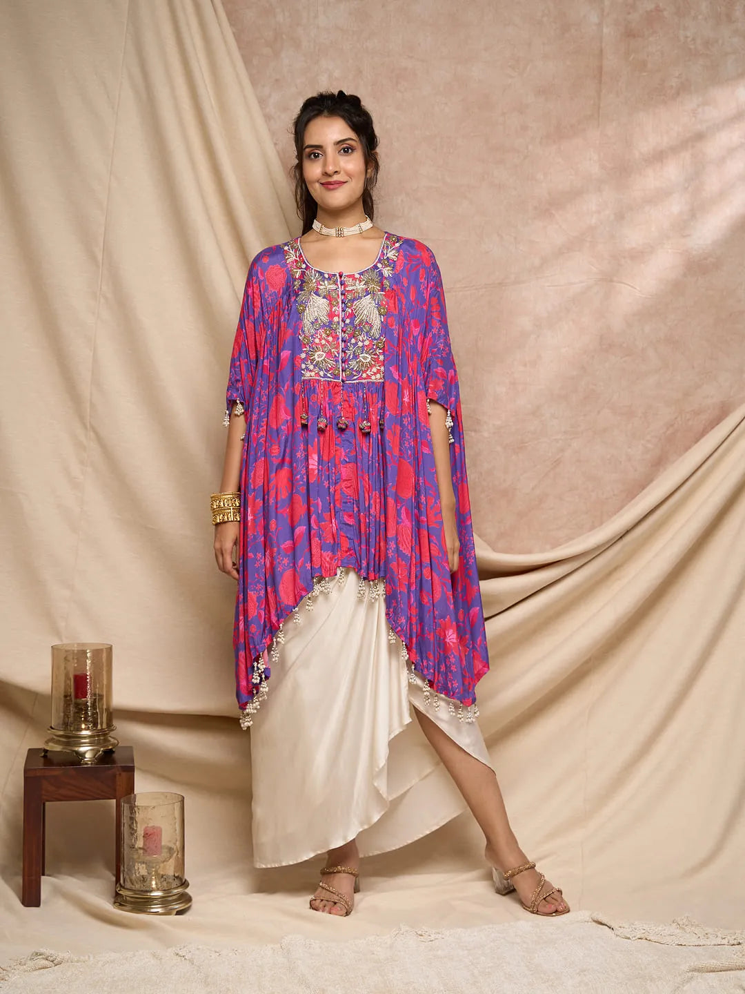 Pink and purple free size