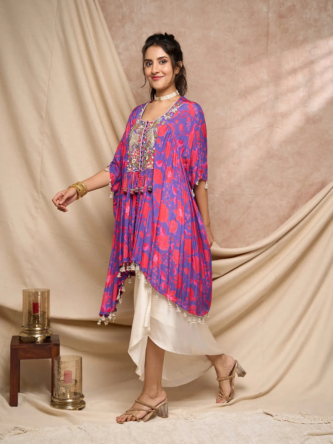 Pink and purple free size