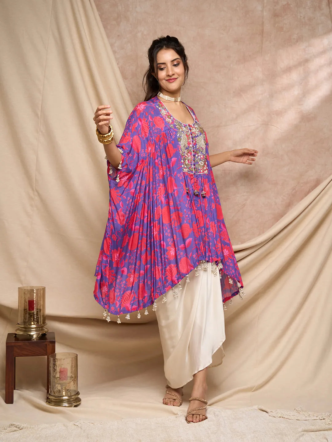 Pink and purple free size