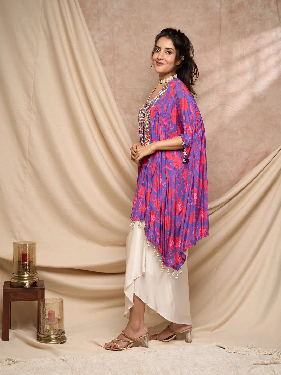 Pink and purple free size