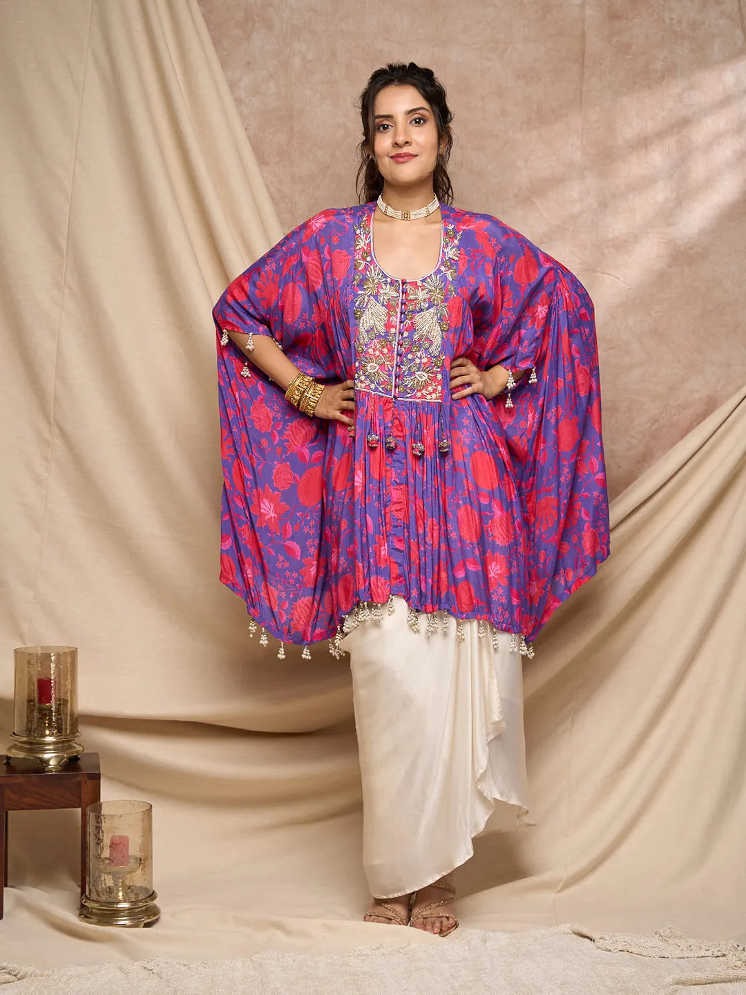 Pink and purple free size