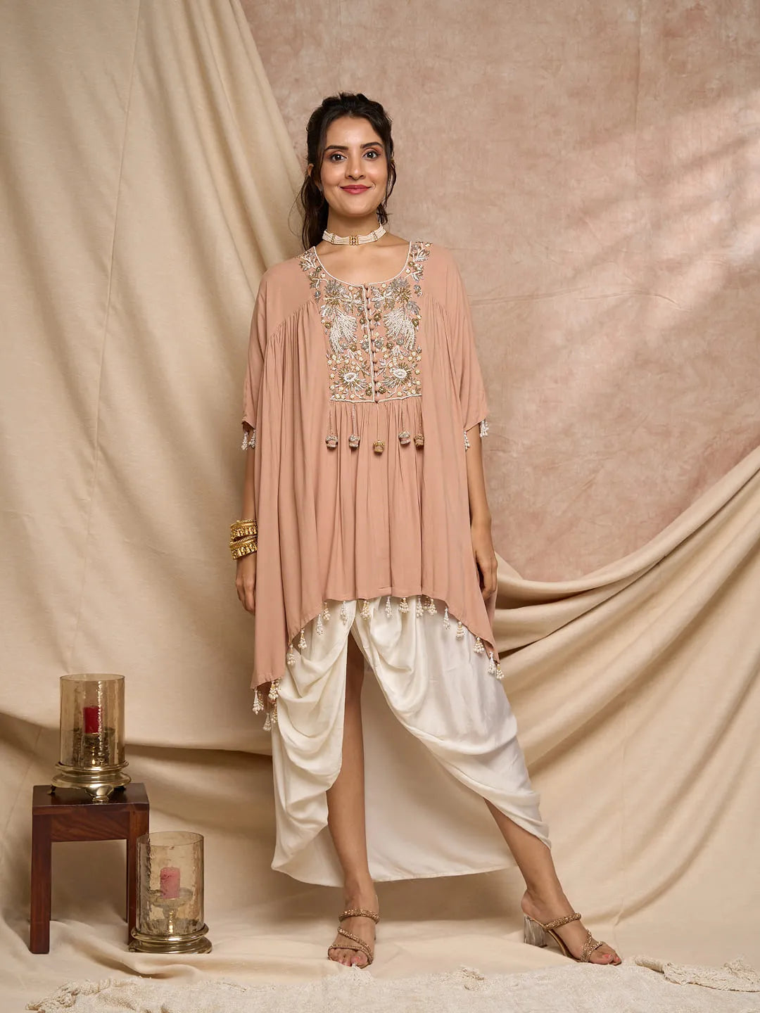 Beige free size