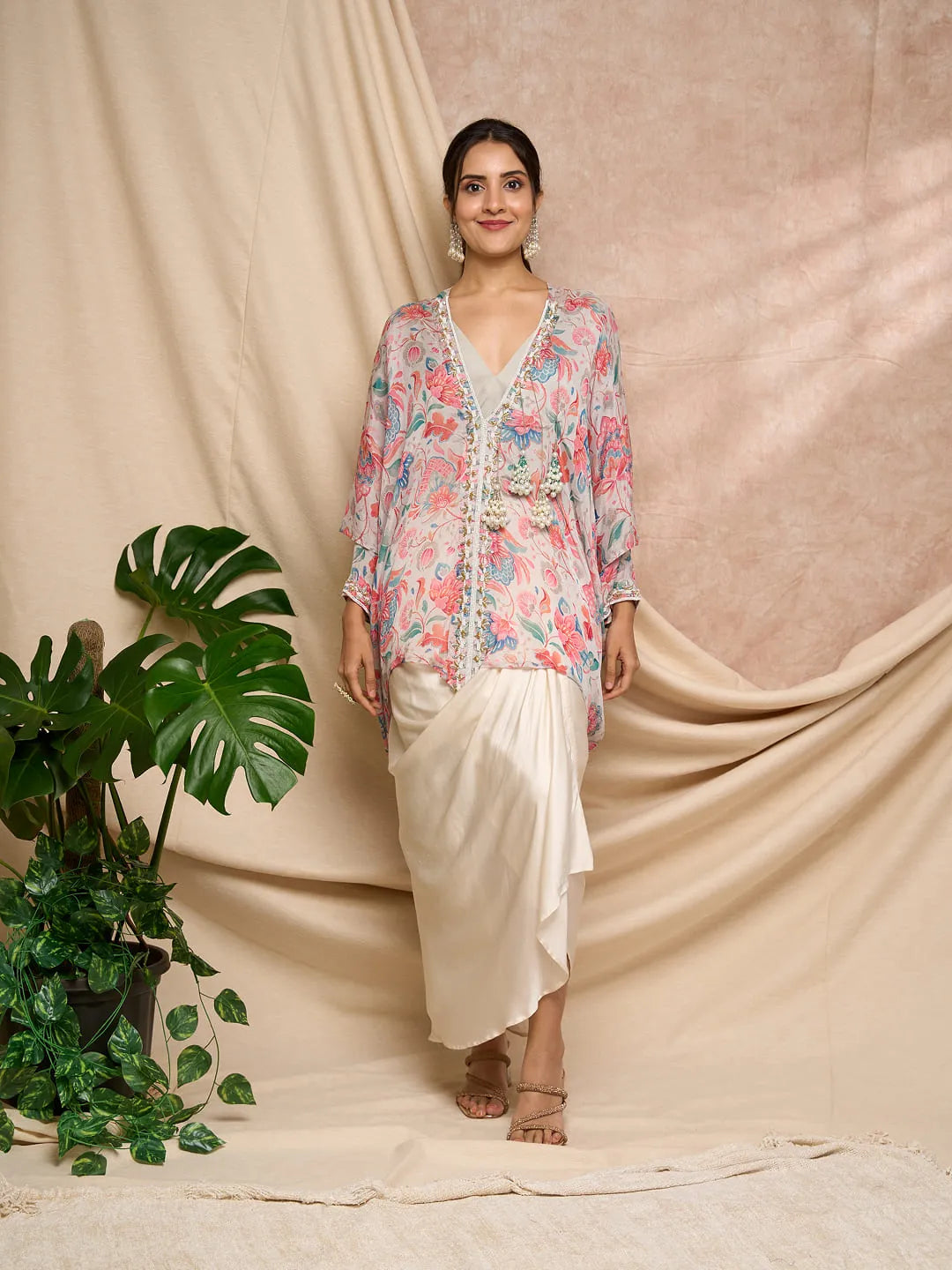 Print Kaftaan coloured