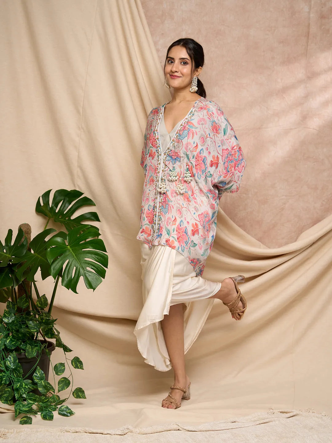 Print Kaftaan coloured