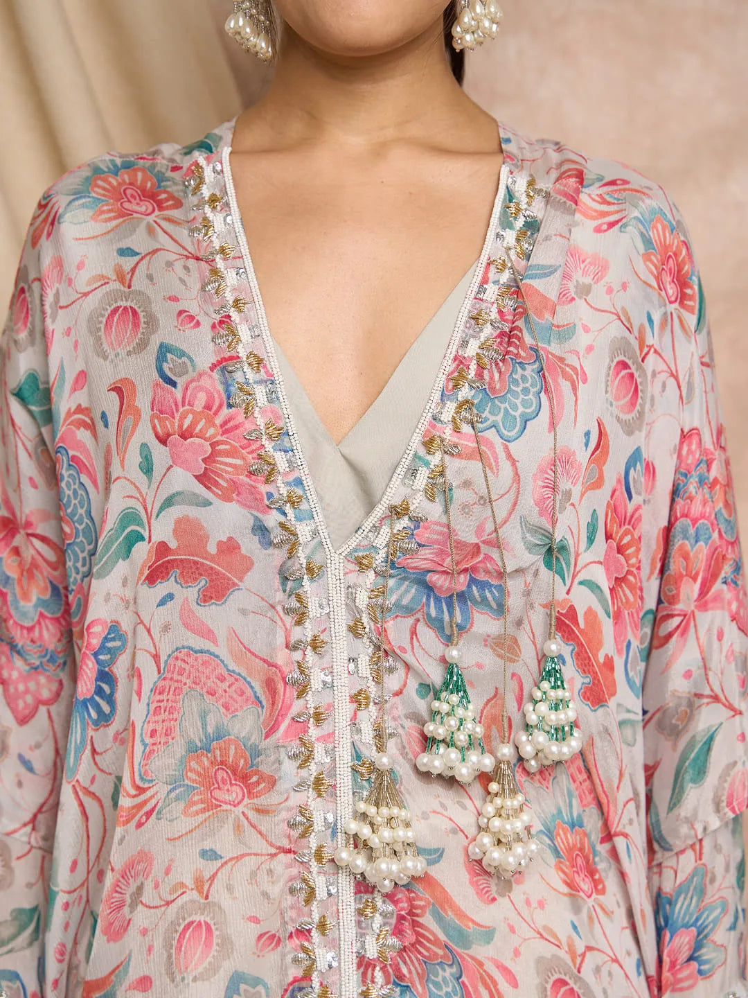 Print Kaftaan coloured