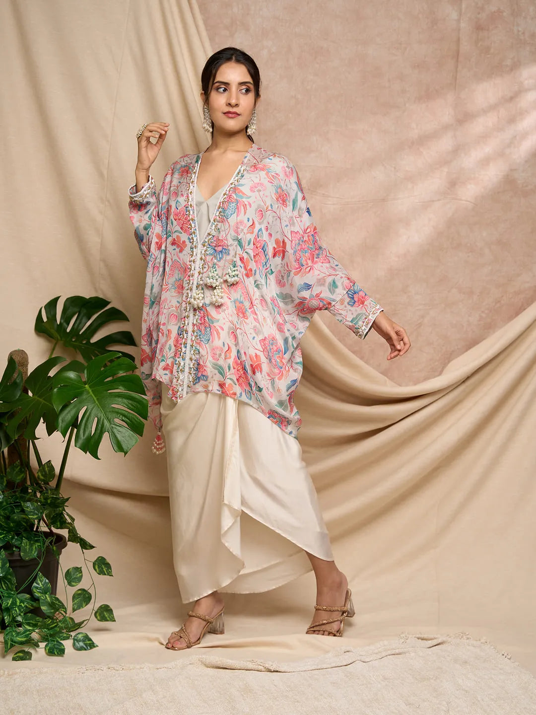 Print Kaftaan coloured
