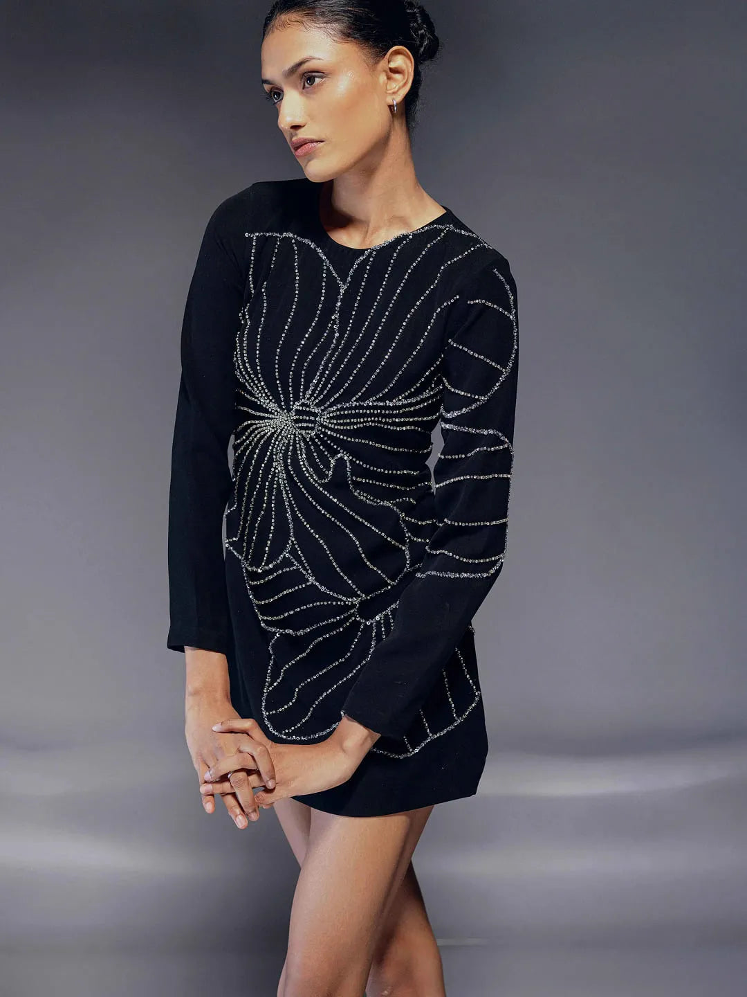 Aura embellished Dress