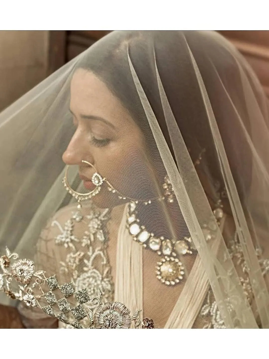dusty sage lehenga
