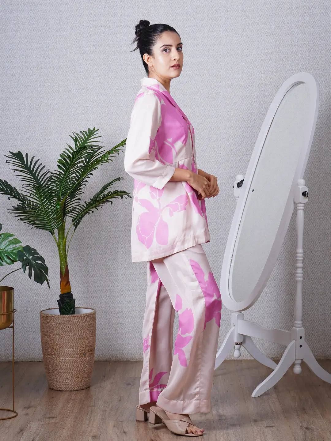 Candy Pink Blazer Set