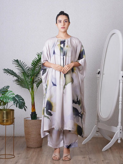 Green Kaftan Co-ord Set