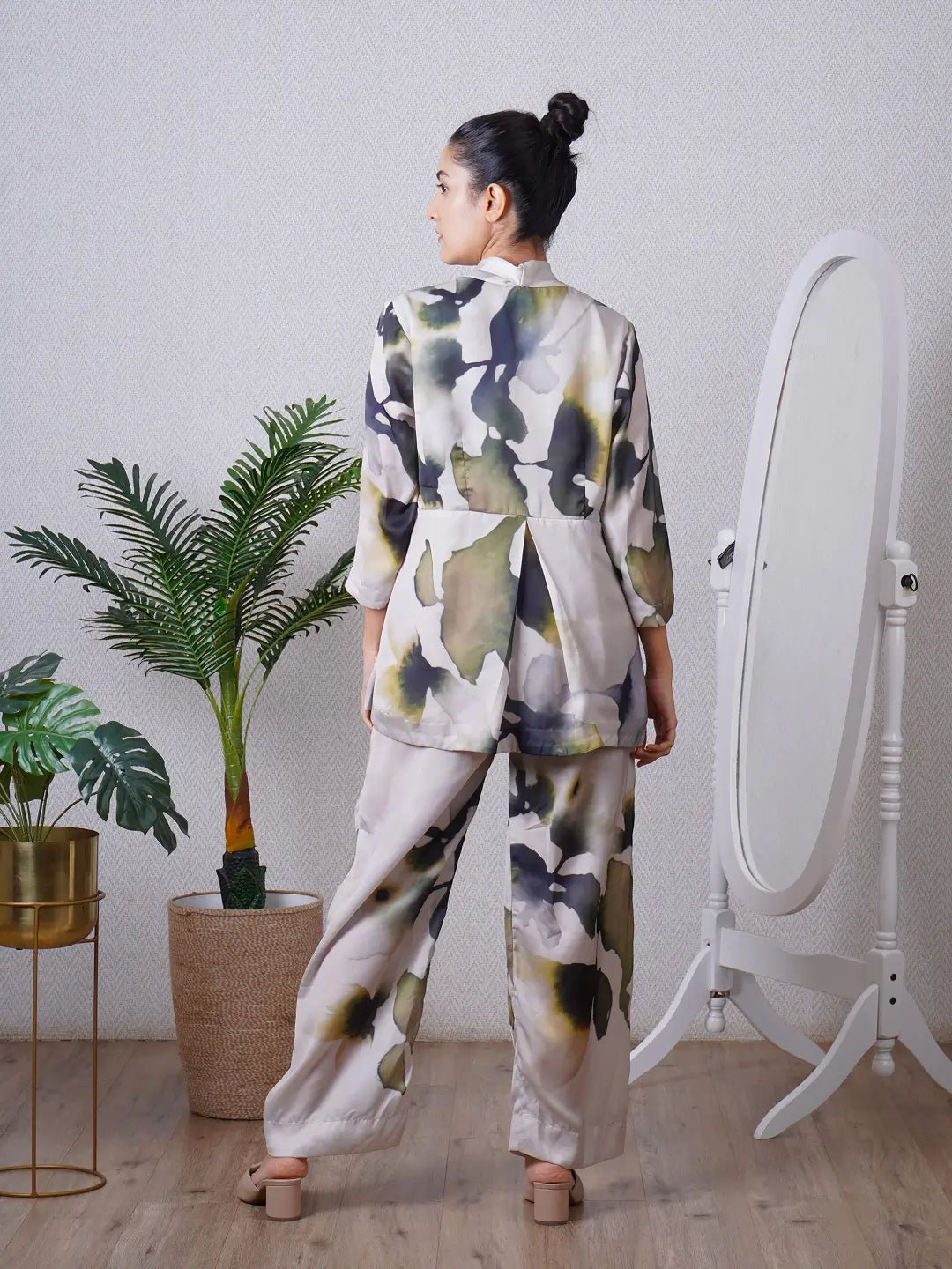 Green Blazer Set