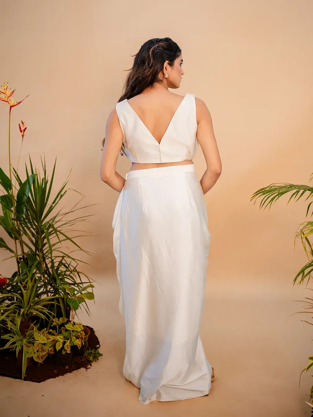 Aeris Ivory skirt Set