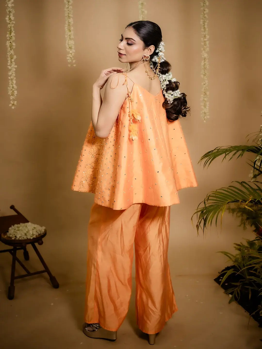 Heer flared Kurti Set