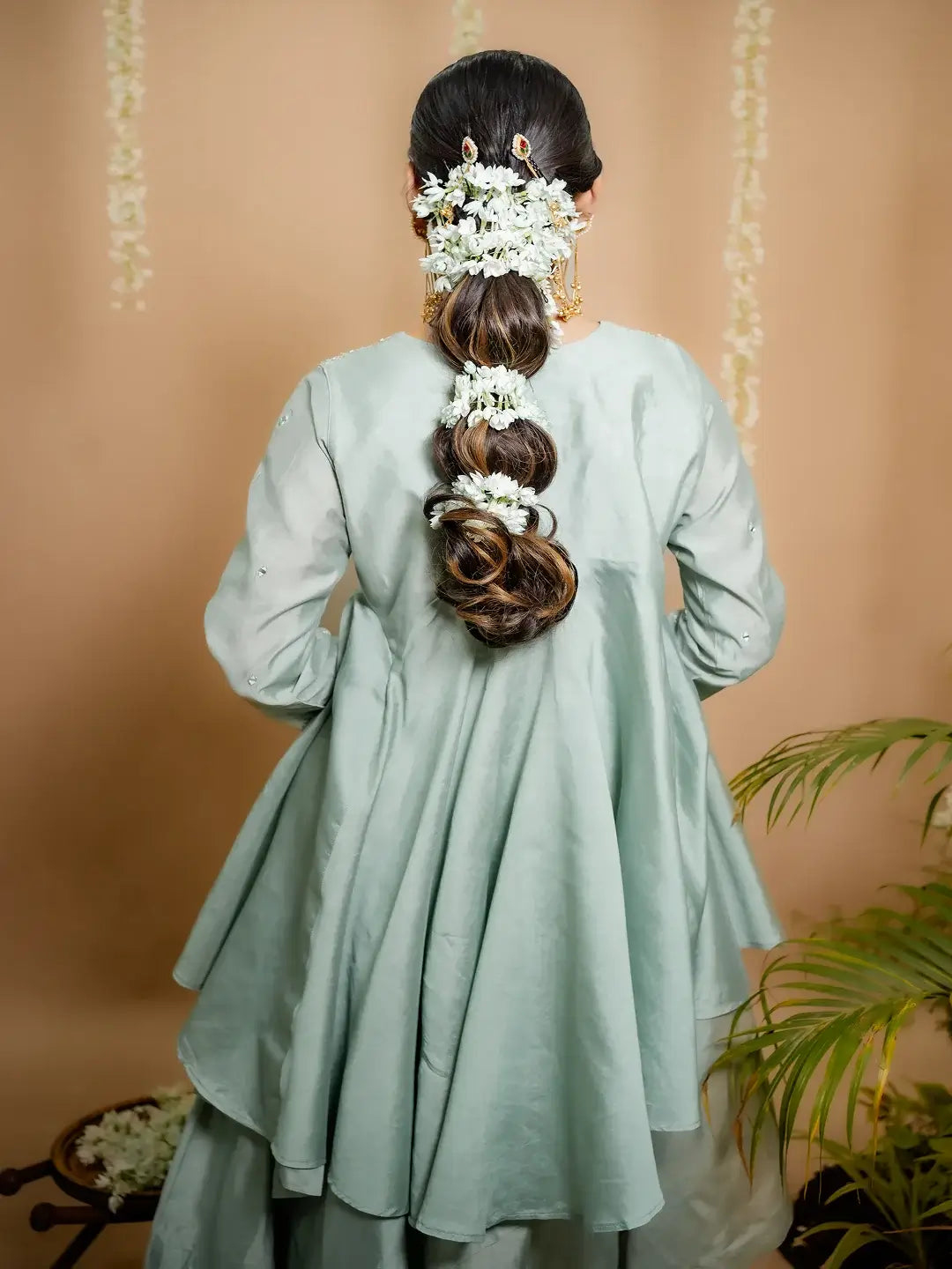 Meera kurta with detachable skirt set