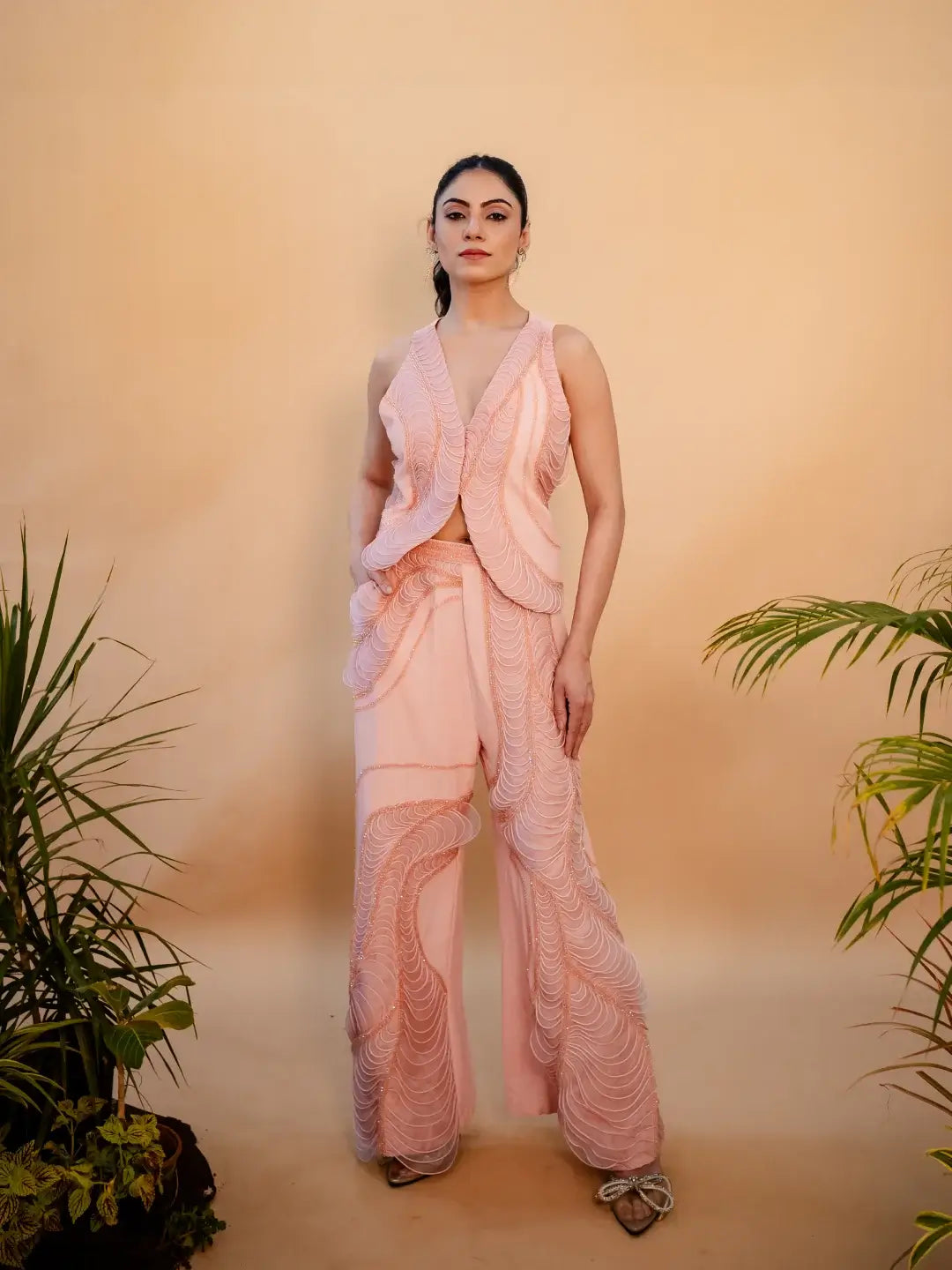 Aeris embellished Pant suit