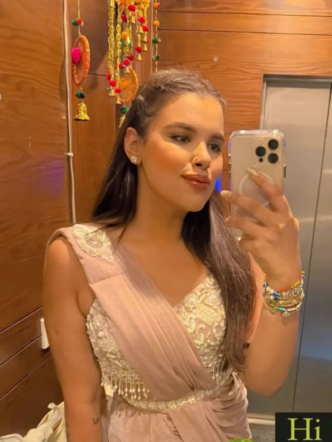 Fusion Grace pre-stitched saree