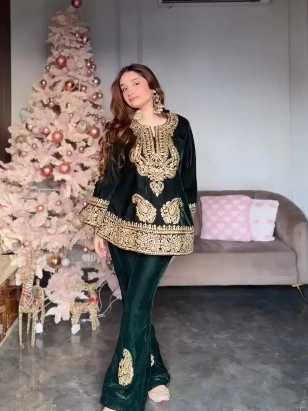 Maharani Set Green
