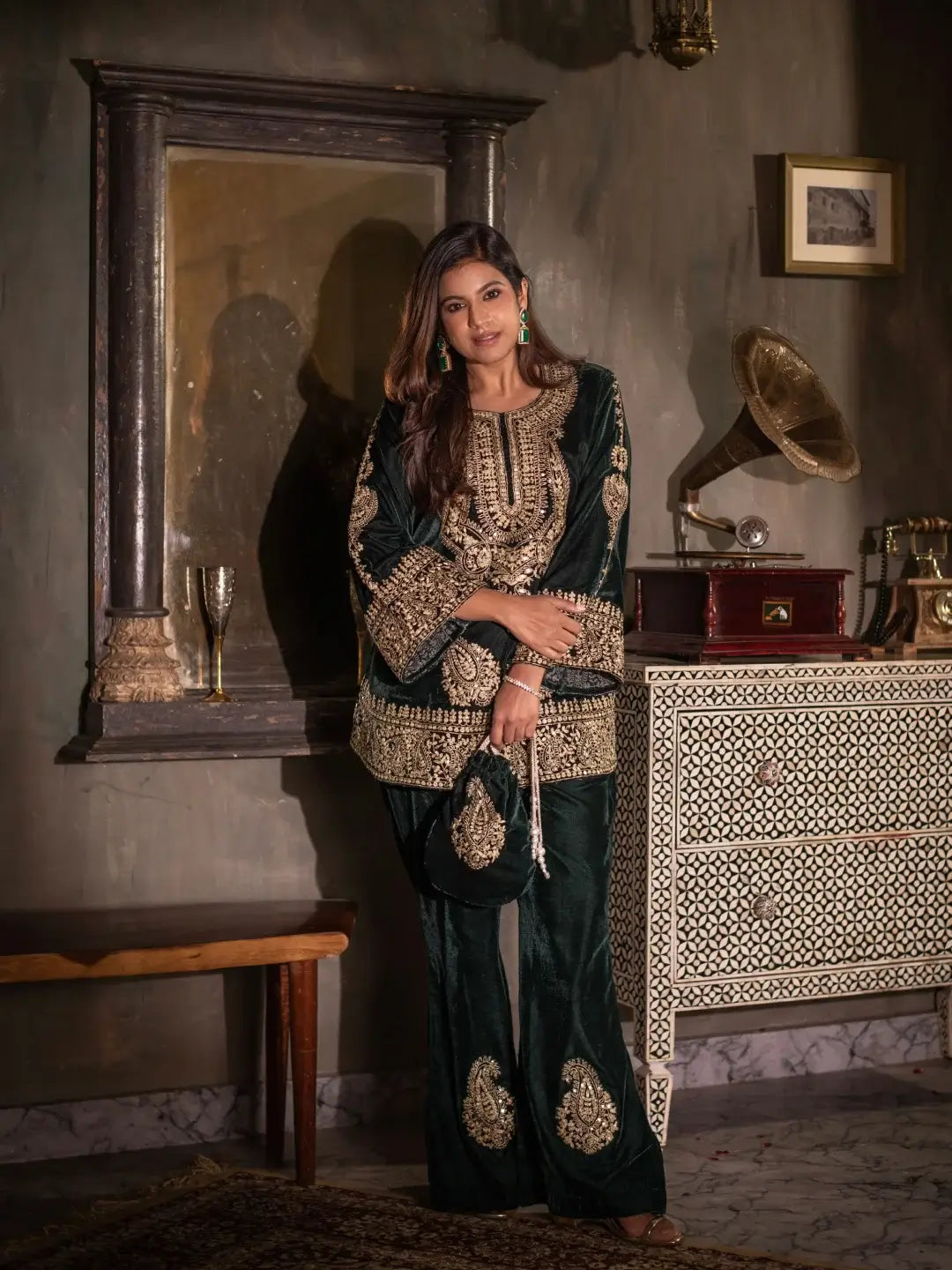 Maharani Set Green