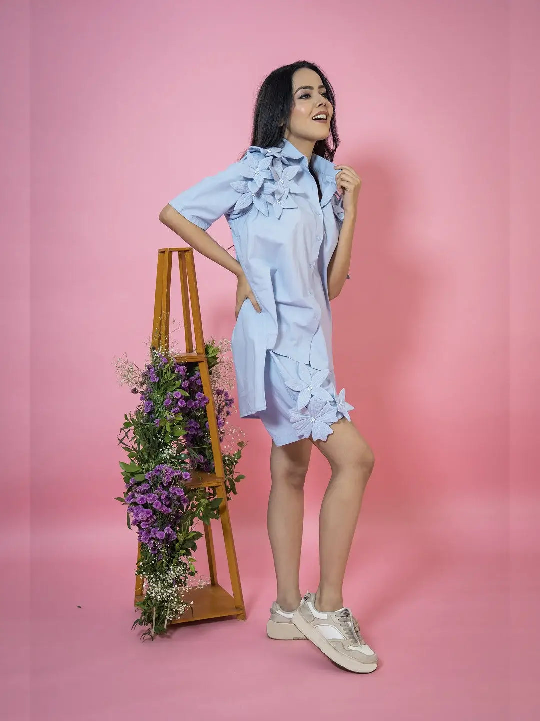 Gul Ambar 3D Co-ord set