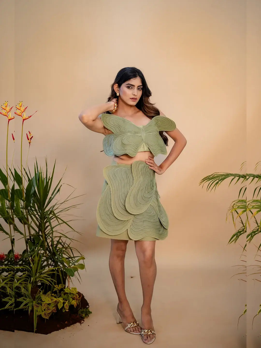 The Flutter Skirt Set