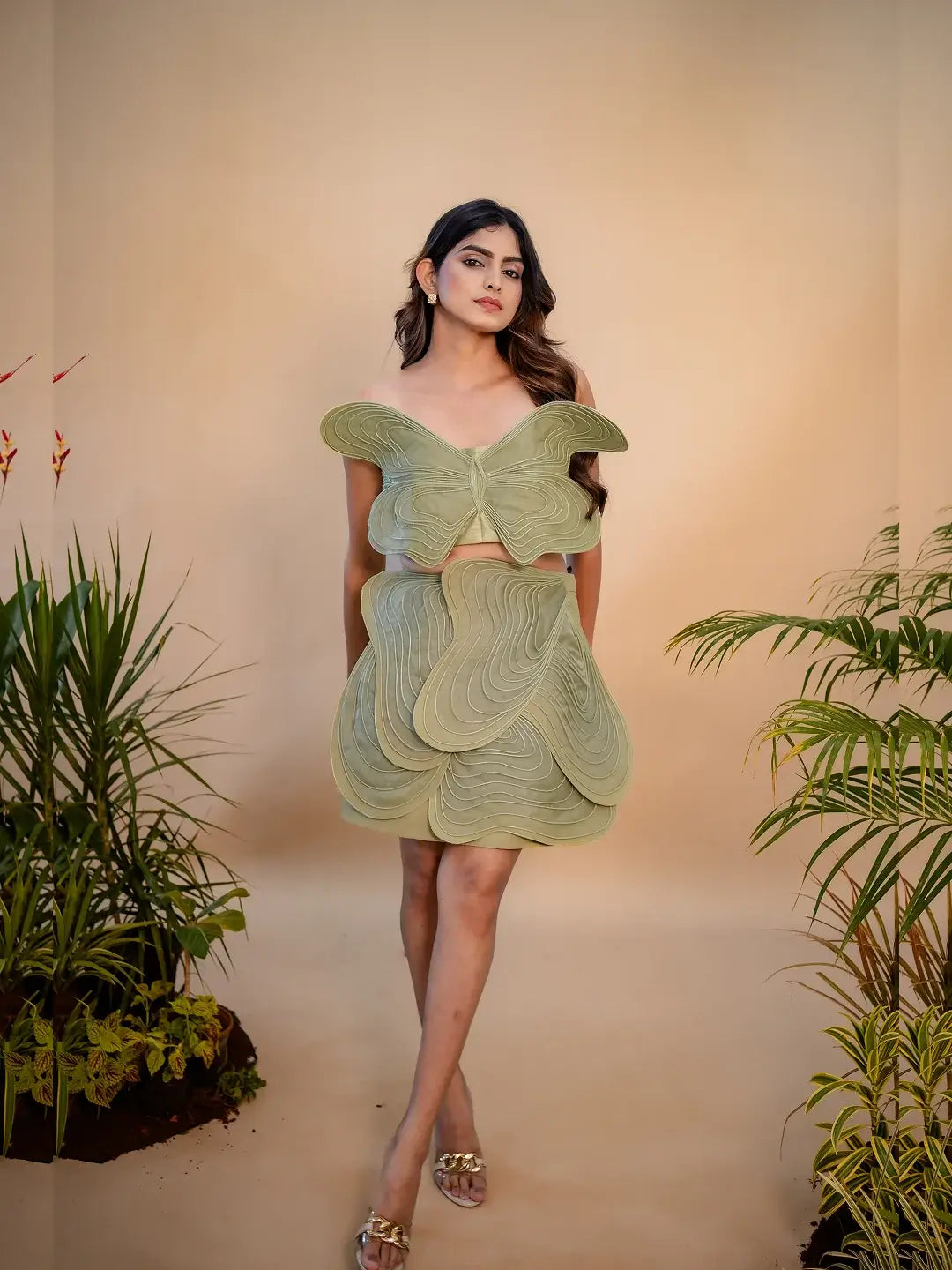 The Flutter Skirt Set
