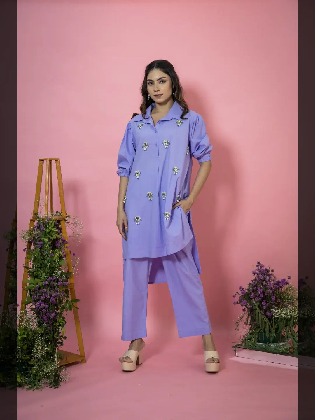 Embellished Raina Co-ord set