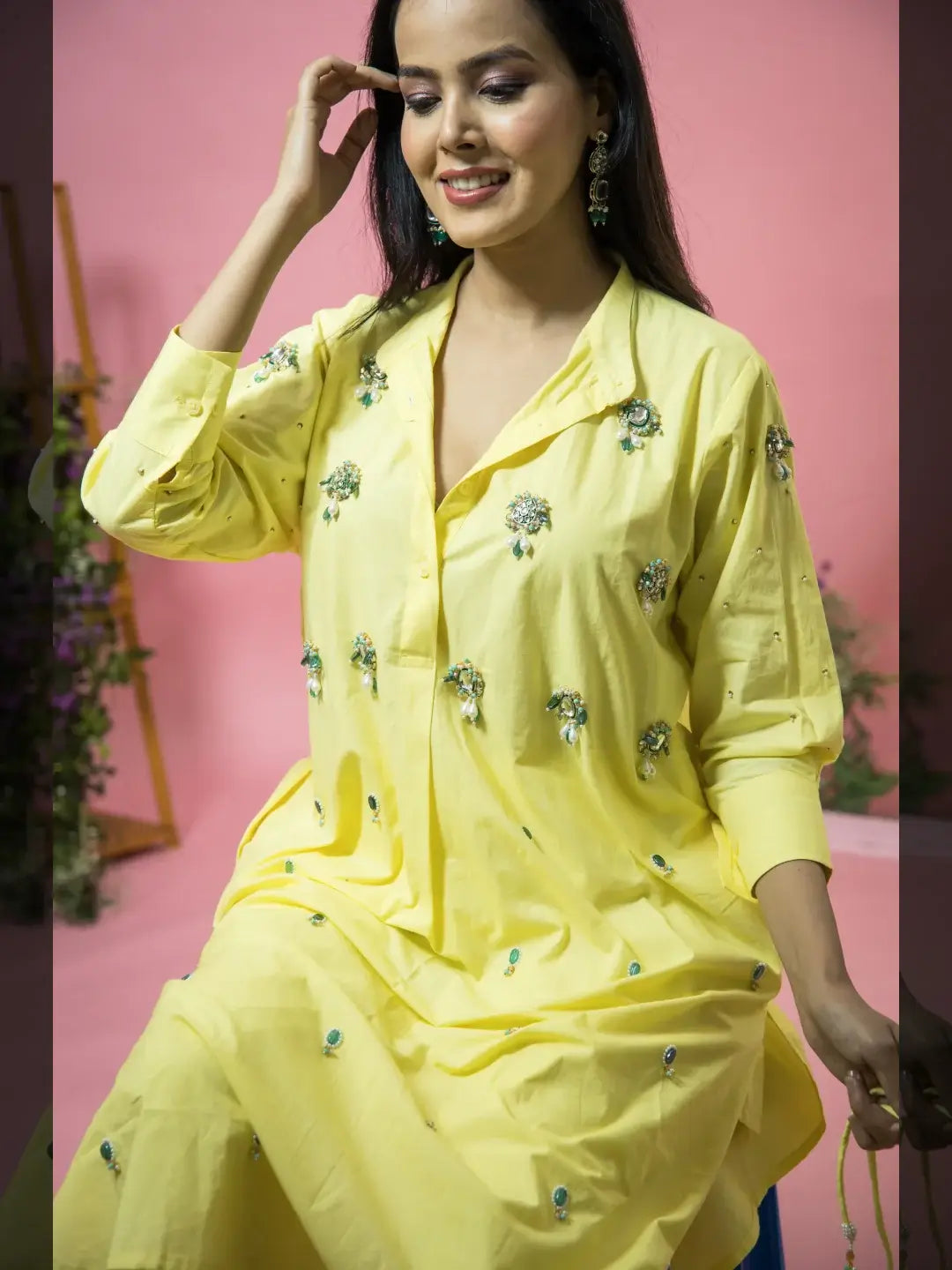 Embellished Roohi Co-ord set