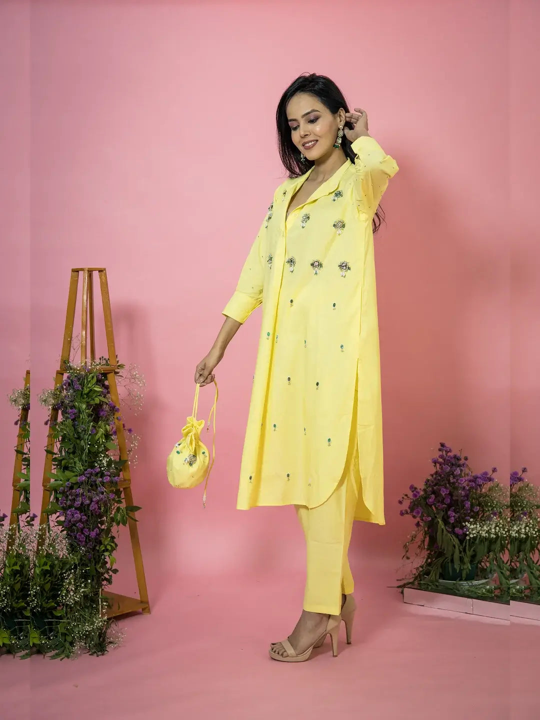 Embellished Roohi Co-ord set