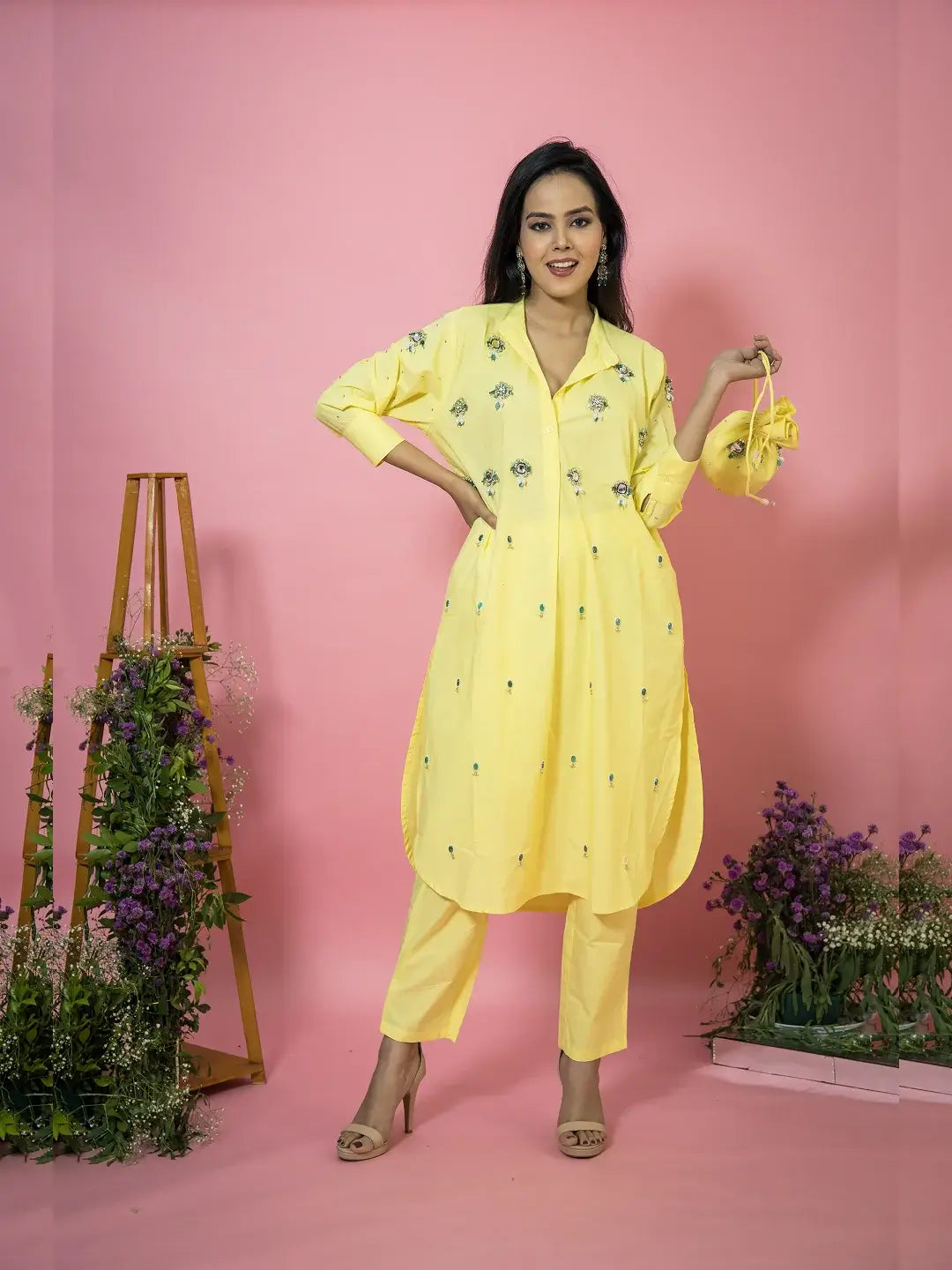 Embellished Roohi Co-ord set