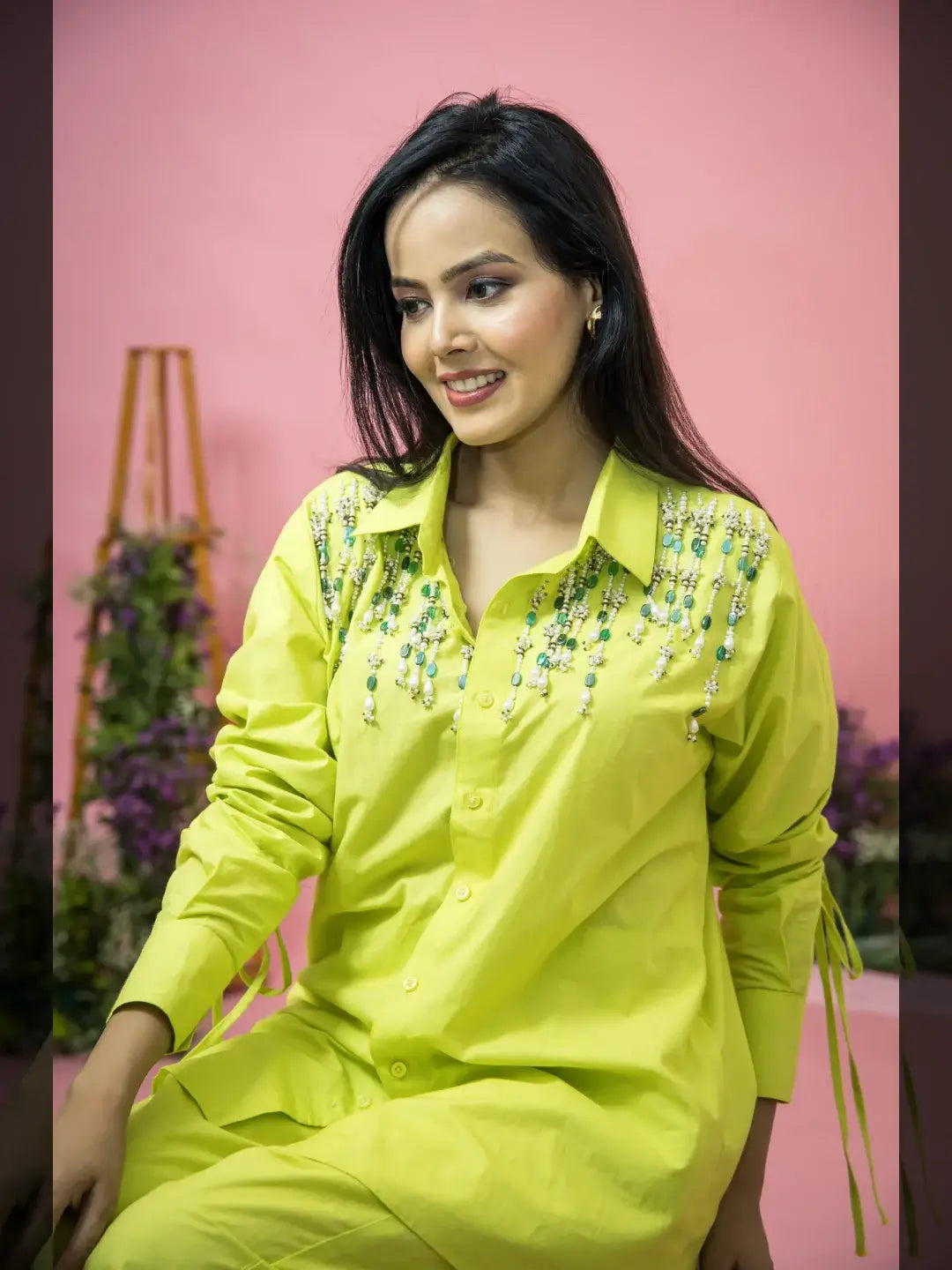 Embellished Eesha Co-ord set