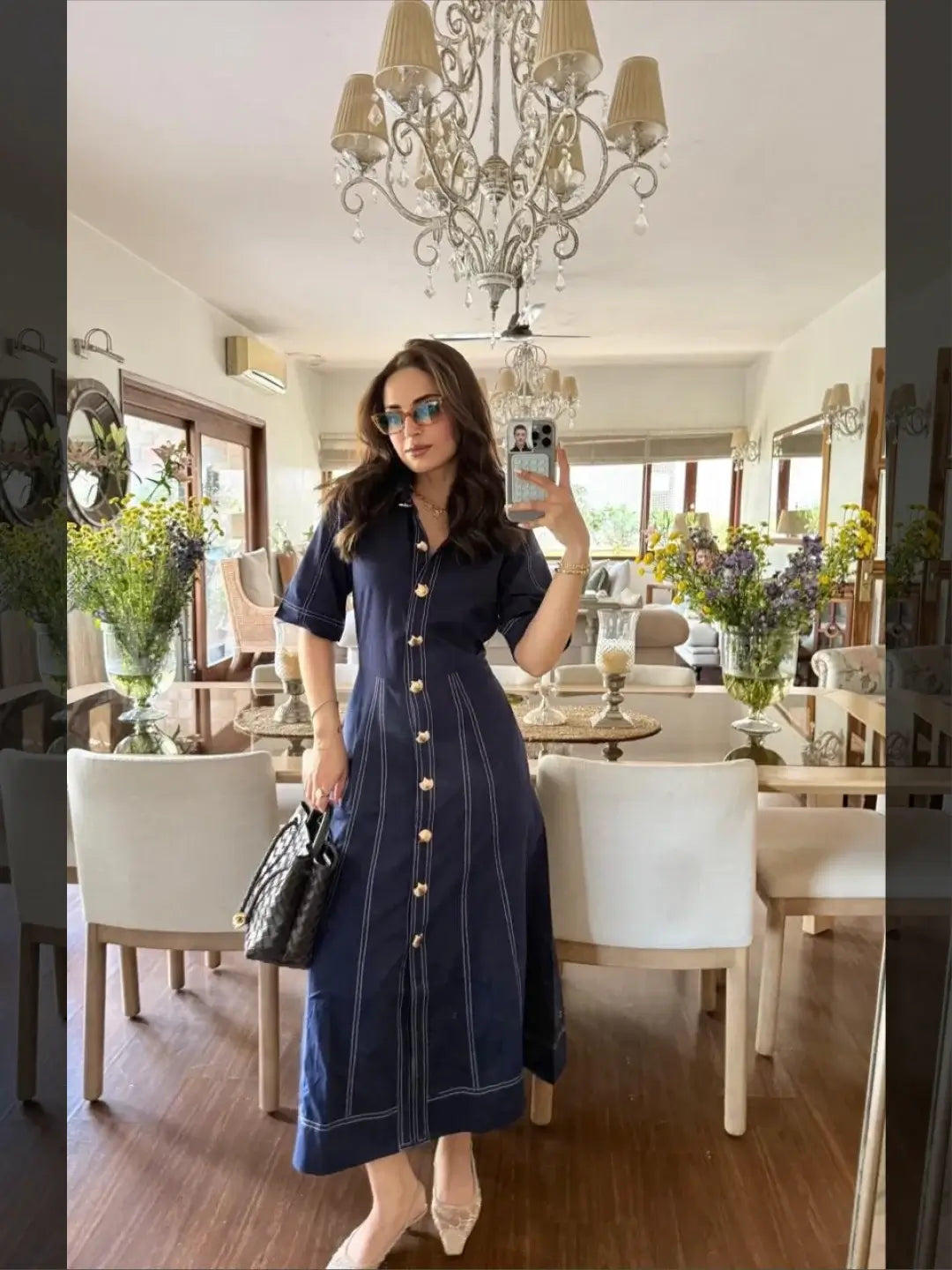 Sienna Shell Dress Blue
