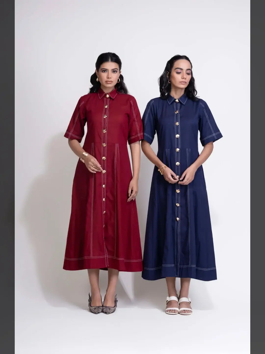 Sienna Shell Dress Cherry