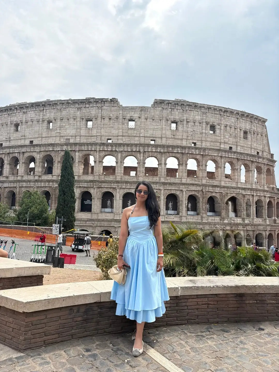 Elsa Blue halter Dress