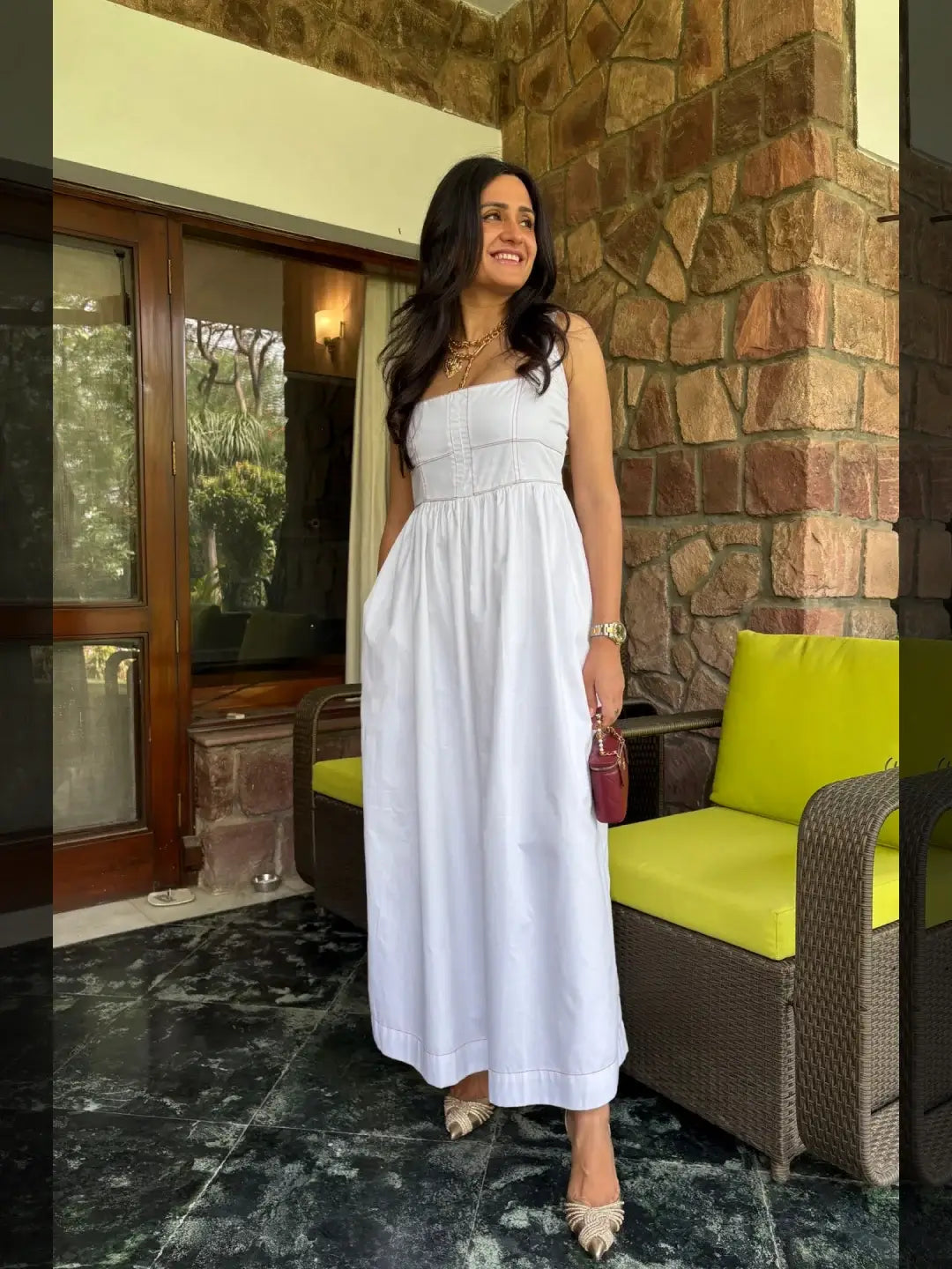 Aura Dress - White