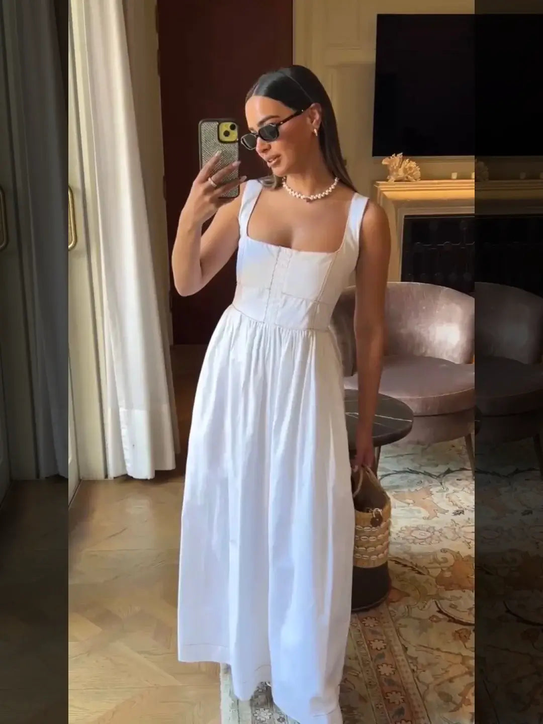 Aura Dress - White