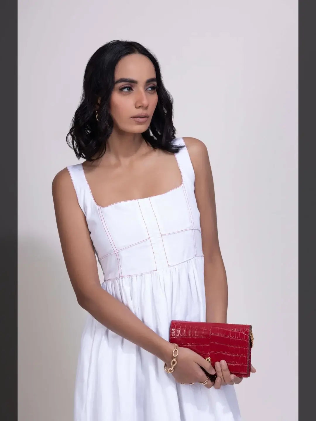 Aura Dress - White