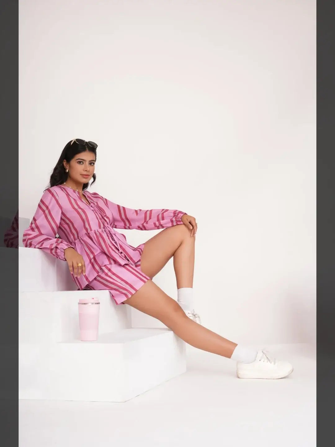 Bubble gum Coord set